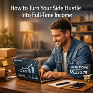 How to Turn Your Side Hustle Into Full-Time Income