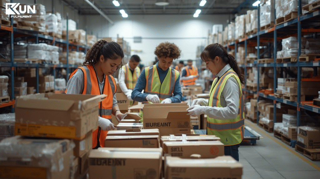 Professional fulfilment handling fragile goods safely