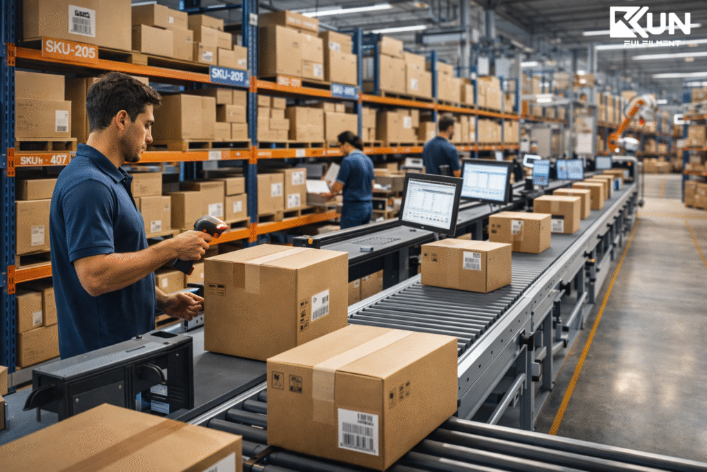 Professional eCommerce fulfilment warehouse operations