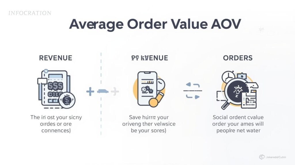 Average Order Value formula example for eCommerce businesses